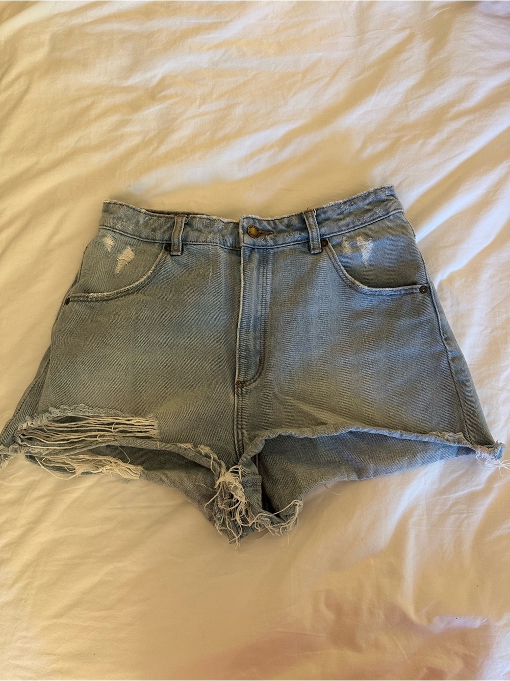 Rolla’s high rise slim shorts